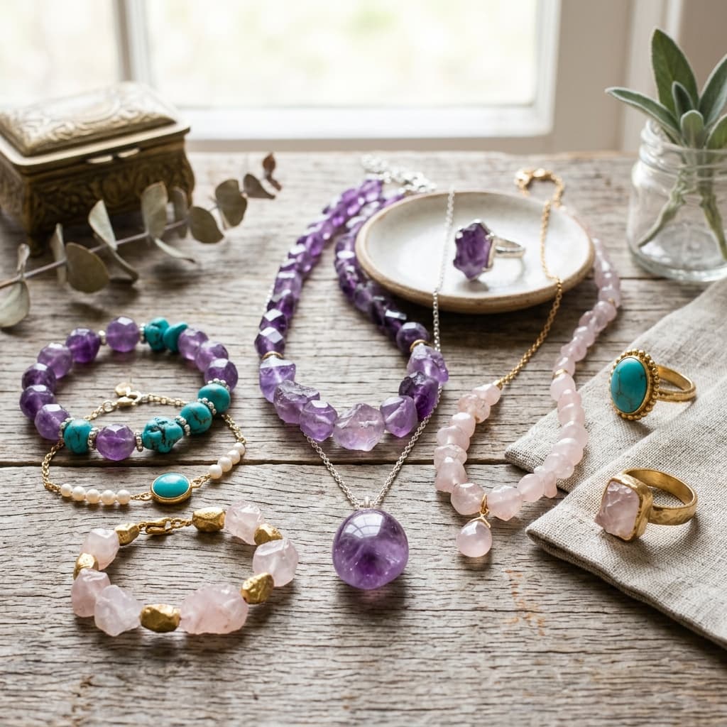 Semi-Precious Stone Jewelry